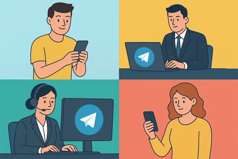 برای ادمین ها، صاحبان کسب وکار، کانال داران