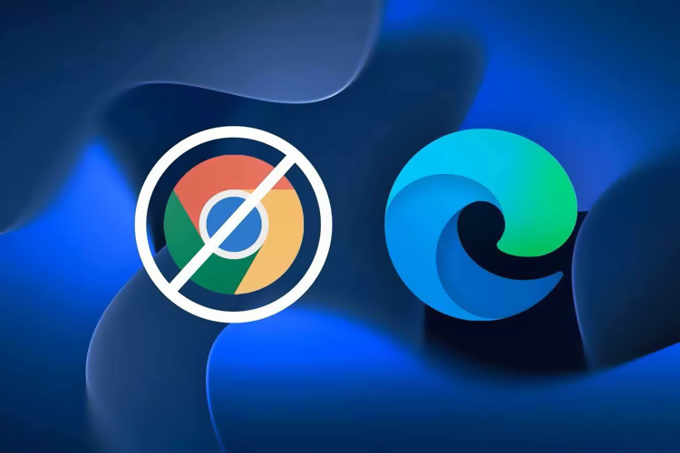 ترغیب کاربران به استفاده از اج به جای کروم