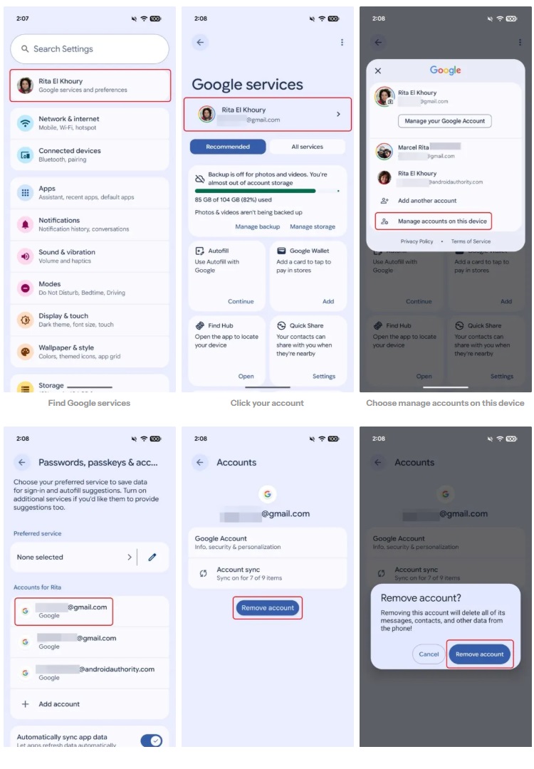 چرا ریست فکتوری اندروید گوشی شما را کاملاً از گوگل جدا نمی‌کند